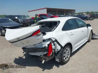 2024 Toyota Corolla LE with VIN 5YFB4MDE0RP120068, listed as a IAAI auction lot 42162214 with Not provided miles and . Bid and sale history available at DreamBid. Image 4.