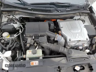 2018 Mitsubishi Outlander SEL with VIN JA4J24A54JZ620762, listed as a Copart auction lot 53100985 with 137,096 mi miles and Salvage title. Bid and sale history available at DreamBid. Image 11.