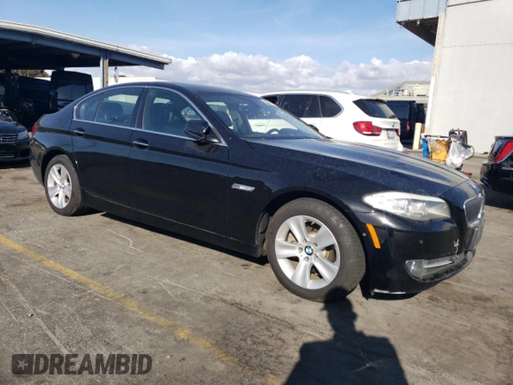 2013 BMW 5 Series 528i with VIN WBAXG5C54DDY35349, listed as a Copart auction lot 78957244 with 164,696 mi miles and Clean Title. Bid and sale history available at carsss.com. Image 4.