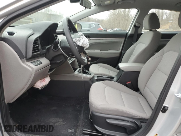 2020 Hyundai Elantra SEL with VIN 5NPD84LF0LH530607, listed as a Copart auction lot 52287195 with 60,401 mi miles and Salvage Title. Bid and sale history available at DreamBid. Image 7.