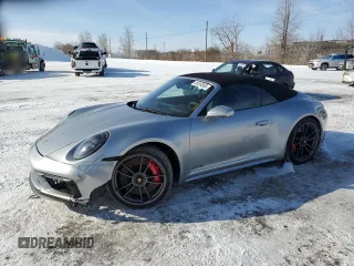 2023 Porsche 911 Carrera S with VIN WP0CB2A95PS248159, listed as a Copart auction lot 45009365 with 6,976 mi miles and Salvage Title. Bid and sale history available at carsss.com. Image 1.
