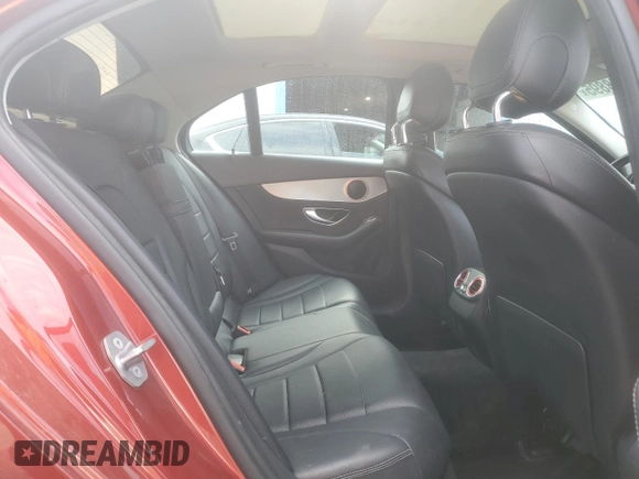 2016 Mercedes-Benz C 300 with VIN 55SWF4JB8GU178264, listed as a Copart auction lot 53858895 with 101,199 mi miles and Clean Title. Bid and sale history available at carsss.com. Image 10.
