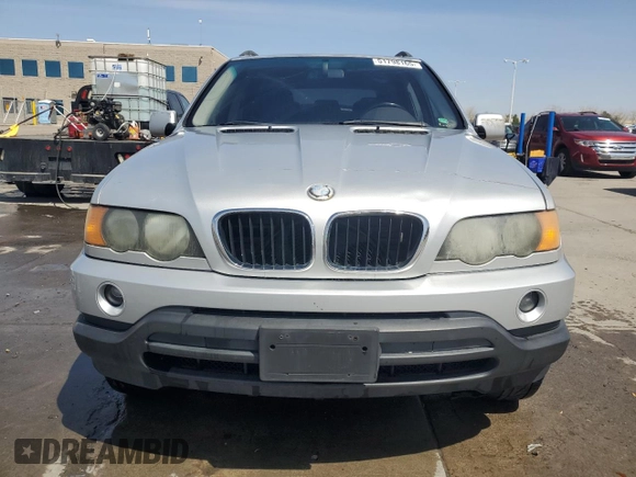 2002 BMW X5 3.0i with VIN 5UXFA53572LH80285, listed as a Copart auction lot 51798165 with 221,340 mi miles and Clean Title. Bid and sale history available at carsss.com. Image 5.