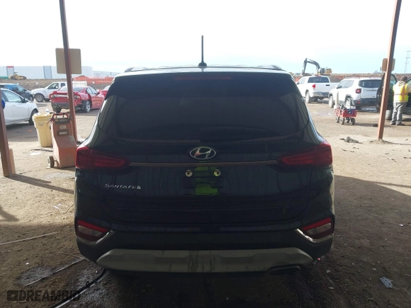 2019 Hyundai Santa Fe SE with VIN 5NMS23AD1KH112931, listed as a IAAI auction lot 41678592 with 96,477 mi miles. Bid and sale history available at carsss.com. Image 16.