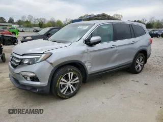 2016 Honda Pilot EX with VIN 5FNYF5H36GB033027, listed as a Copart auction lot 50436815 with 108,719 mi miles and Salvage Title. Bid and sale history available at carsss.com. Image 1.