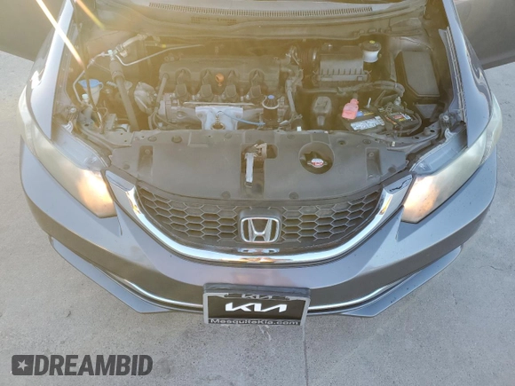 2014 Honda Civic Sedan LX with VIN 19XFB2F50EE041570, listed as a Copart auction lot 43700395 with 142,198 mi miles and Salvage Title. Bid and sale history available at carsss.com. Image 12.