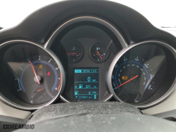 2014 Chevrolet Cruze ECO with VIN 1G1PH5SB3E7298683, listed as a Copart auction lot 50843215 with 78,661 mi miles and Salvage Title. Bid and sale history available at carsss.com. Image 9.