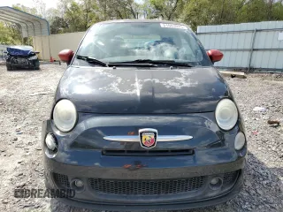 2013 FIAT 500 Abarth with VIN 3C3CFFFH9DT611251, listed as a Copart auction lot 51603025 with 62,190 mi miles and Salvage title. Bid and sale history available at DreamBid. Image 5.