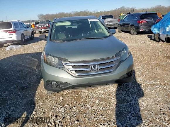 2012 Honda CR-V EX-L with VIN JHLRM4H77CC015850, listed as a Copart auction lot 49339165 with 112,422 mi miles and Salvage Title. Bid and sale history available at carsss.com. Image 12.