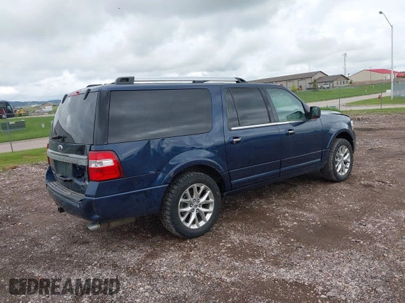 2015 Ford Expedition Max Limited z VIN 1FMJK2AT9FEF08915, wystawiony jako IAAI lot #42359001 z przebiegiem 148 533 mil mil oraz . Historia ofert i sprzedaży dostępna na DreamBid. Obrazek 4.