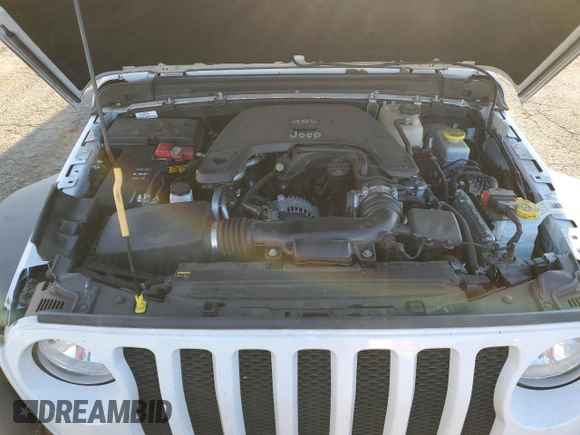 2021 Jeep Wrangler Sport with VIN 1C4GJXAGXMW725656, listed as a Copart auction lot 42826795 with 38,187 mi miles and Salvage Title. Bid and sale history available at DreamBid. Image 11.