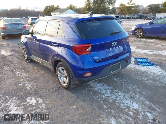 2020 Hyundai Venue SE with VIN KMHRB8A30LU015163, listed as a IAAI auction lot 41293346 with 68,829 mi miles and . Bid and sale history available at DreamBid. Image 3.
