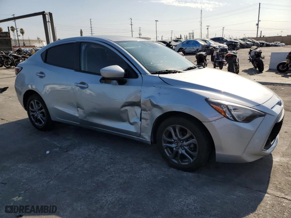 2019 Toyota Yaris Sedan L with VIN 3MYDLBYV2KY507562, listed as a Copart auction lot 64407884 with 85,982 mi miles and Salvage Title. Bid and sale history available at carsss.com. Image 4.