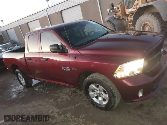 2018 Ram 1500 Express with VIN 1C6RR6FT7JS248230, listed as a IAAI auction lot 41371862 with 109,644 mi miles and . Bid and sale history available at DreamBid. Image 13.