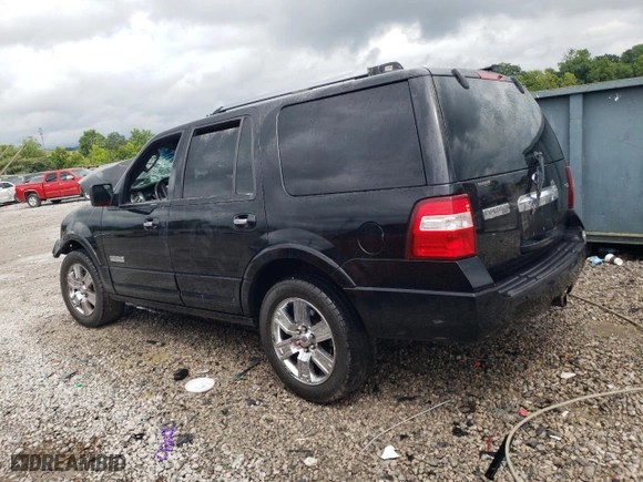 2008 Ford Expedition Limited with VIN 1FMFU20538LA10503, listed as a Copart auction lot 61029754 with 0 mi miles and Salvage Title. Bid and sale history available at carsss.com. Image 2.