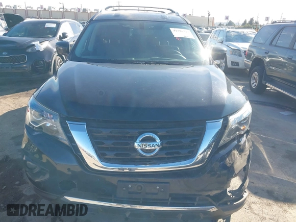 2017 Nissan Pathfinder SV with VIN 5N1DR2MN1HC630141, listed as a IAAI auction lot 41376712 with 75,133 mi miles and . Bid and sale history available at DreamBid. Image 12.