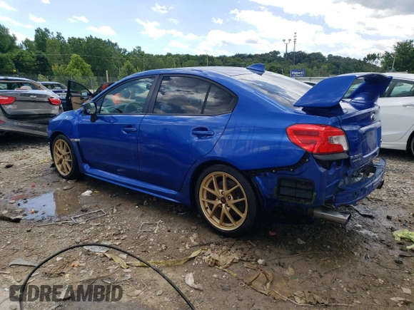 2015 Subaru WRX STI Launch z VIN JF1VA2W60F9802634, wystawiony jako Copart lot #56151944 z przebiegiem 111 186 mil mil oraz Nie do naprawy • Non repairable. Historia ofert i sprzedaży dostępna na DreamBid. Obrazek 2.