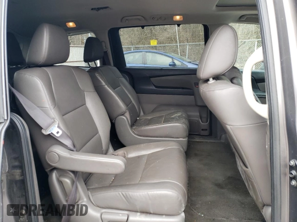 2014 Honda Odyssey EX-L with VIN 5FNRL5H67EB006410, listed as a Copart auction lot 47461745 with 133,774 mi miles and Salvage Title. Bid and sale history available at DreamBid. Image 11.