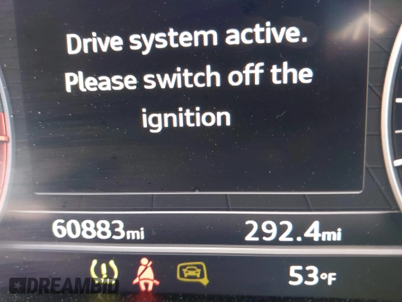 2019 Audi Q5 Premium Plus with VIN WA1BNAFY7K2107397, listed as a IAAI auction lot 41453991 with 60,883 mi miles. Bid and sale history available at carsss.com. Image 7.