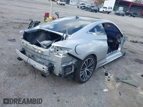 2018 Infiniti Q60 Sport with VIN JN1EV7EK9JM343350, listed as a IAAI auction lot 42452847 with Not provided miles and . Bid and sale history available at DreamBid. Image 4.