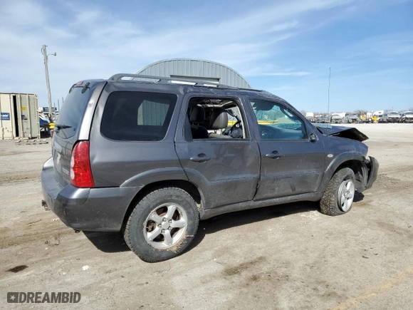 2006 Mazda Tribute s with VIN 4F2YZ961X6KM35781, listed as a Copart auction lot 44906664 with 0 mi miles and Salvage Title. Bid and sale history available at carsss.com. Image 3.