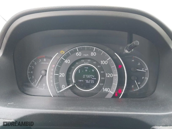 2016 Honda CR-V EX with VIN 3CZRM3H51GG717665, listed as a IAAI auction lot 41829921 with 73,204 mi miles. Bid and sale history available at carsss.com. Image 7.