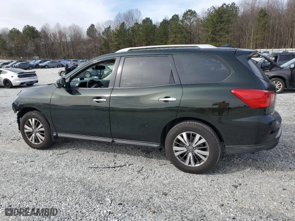 2020 Nissan Pathfinder SL with VIN 5N1DR2CN5LC591712, listed as a Copart auction lot 45748505 with 197,712 mi miles and Salvage Title. Bid and sale history available at carsss.com. Image 2.