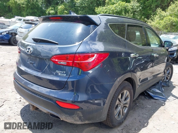 2014 Hyundai Santa Fe with VIN 5XYZUDLB6EG218980, listed as a IAAI auction lot 42391630 with 136,710 mi miles and . Bid and sale history available at DreamBid. Image 4.