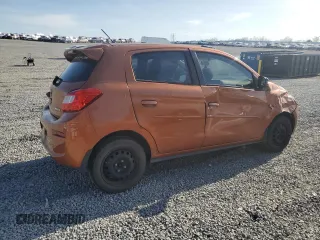 2018 Mitsubishi Mirage ES with VIN ML32A3HJ3JH000276, listed as a Copart auction lot 52456705 with 87,774 mi miles and Salvage title. Bid and sale history available at DreamBid. Image 3.