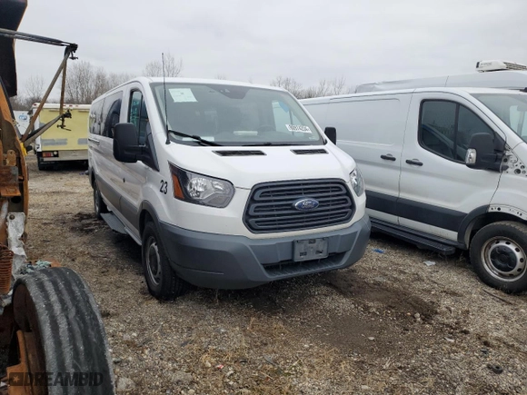 2018 Ford Transit Passenger Wagon XL with VIN 1FBZX2YM3JKA35423, listed as a Copart auction lot 80974234 with 0 mi miles and Salvage Title. Bid and sale history available at carsss.com. Image 4.