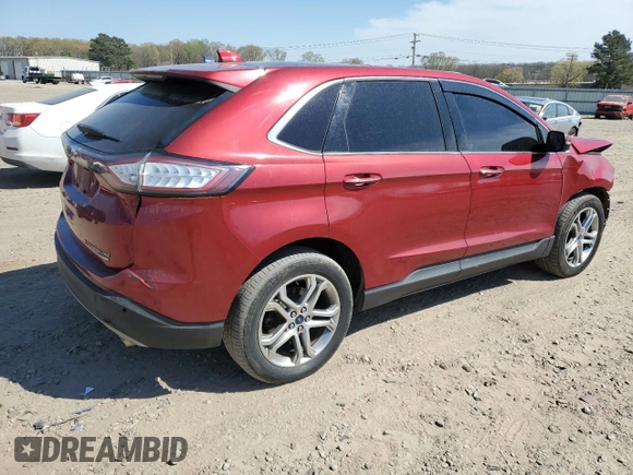 2016 Ford Edge Titanium with VIN 2FMPK3K96GBB22503, listed as a Copart auction lot 50752915 with 170,633 mi miles and Clean Title. Bid and sale history available at carsss.com. Image 3.