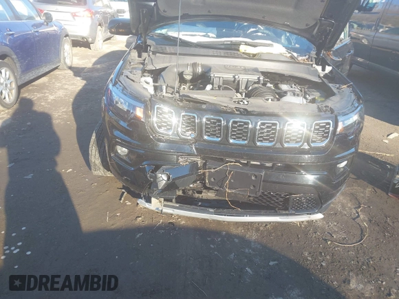 2024 Jeep Compass Limited with VIN 3C4NJDCN9RT130408, listed as a IAAI auction lot 41390693 with 8,412 mi miles and . Bid and sale history available at carsss.com. Image 6.