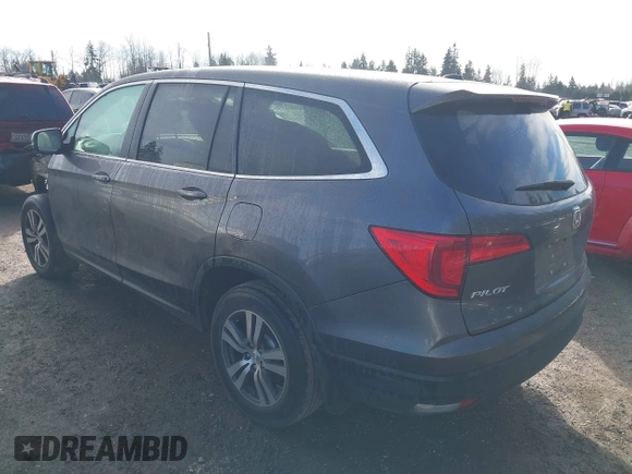 2017 Honda Pilot EX-L with VIN 5FNYF6H5XHB059834, listed as a IAAI auction lot 41670003 with 58,285 mi miles and . Bid and sale history available at DreamBid. Image 3.