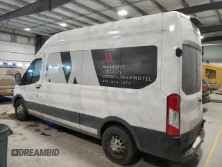 2022 Ford Transit with VIN 1FDAX9XG6NKA77311, listed as a Copart auction lot 45721065 with 94,100 mi miles and Salvage Title. Bid and sale history available at DreamBid. Image 2.
