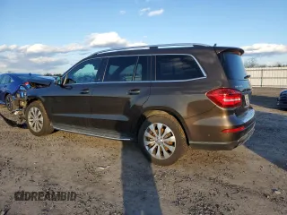 2017 Mercedes-Benz GLS 450 with VIN 4JGDF6EE1HA881266, listed as a Copart auction lot 42690564 with 104,961 mi miles and . Bid and sale history available at DreamBid. Image 2.