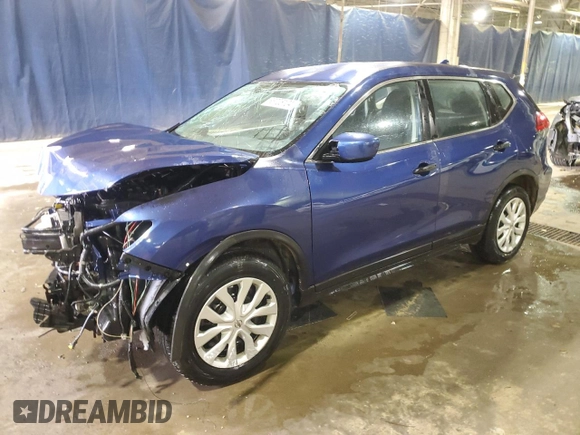 2017 Nissan Rogue SV with VIN KNMAT2MT8HP546348, listed as a Copart auction lot 86705104 with 120,982 mi miles and Clean Title. Bid and sale history available at carsss.com. Image 1.