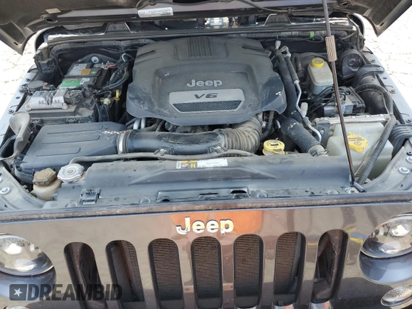 2016 Jeep Wrangler Rubicon z VIN 1C4BJWCG3GL275971, wystawiony jako Copart lot #60329125 z przebiegiem 25 956 mil mil oraz Szkoda całkowita • Salvage title. Historia ofert i sprzedaży dostępna na DreamBid. Obrazek 11.