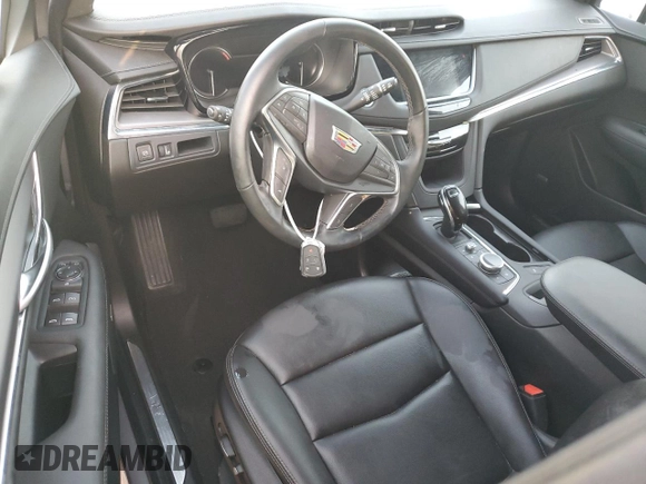 2024 Cadillac XT5 FWD Luxury with VIN 1GYKNAR41RZ741993, listed as a Copart auction lot 79729624 with Not provided miles and Salvage title. Bid and sale history available at DreamBid. Image 8.