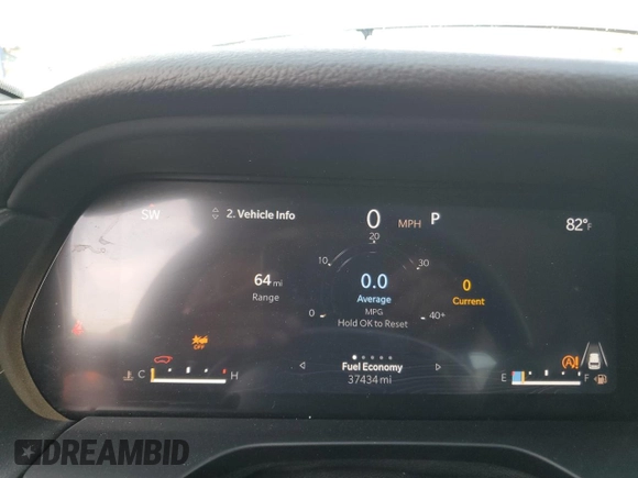 2023 Jeep Grand Cherokee Laredo with VIN 1C4RJHAG0PC674527, listed as a Copart auction lot 58538195 with 37,434 mi miles and Salvage title. Bid and sale history available at DreamBid. Image 9.