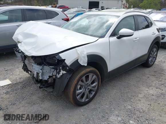 2025 Mazda CX-30 S Preferred with VIN 3MVDMBCMXSM776179, listed as a IAAI auction lot 41931552 with 9,440 mi miles and . Bid and sale history available at carsss.com. Image 20.