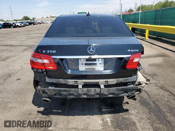 2011 Mercedes-Benz E 350 Luxury с VIN WDDHF8HB9BA476126, выставлен на аукционе Copart как лот 59591135 с пробегом 113 368 миль миль и Списание • Salvage title. История ставок и продаж доступна на DreamBid. Изображение 6.