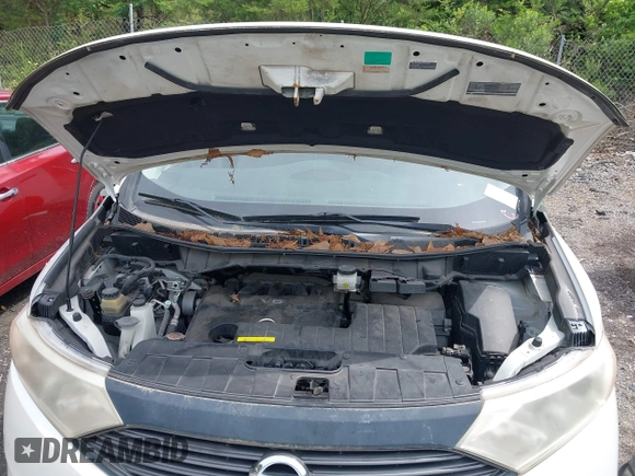 2014 Nissan Quest S with VIN JN8AE2KP5E9103563, listed as a IAAI auction lot 42223702 with 93,373 mi miles and . Bid and sale history available at DreamBid. Image 10.
