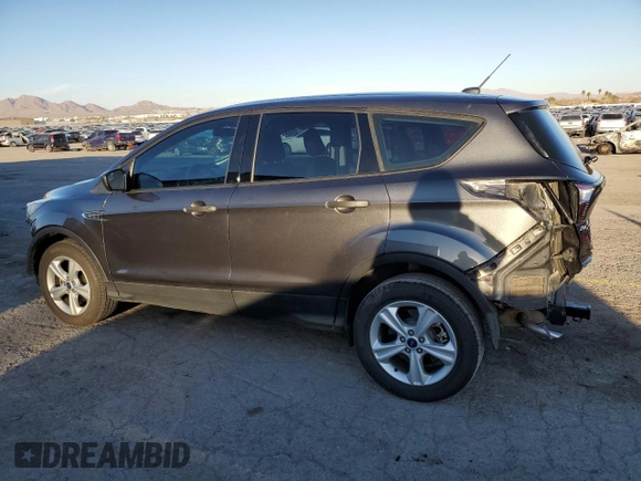 2018 Ford Escape S with VIN 1FMCU0F71JUB44345, listed as a Copart auction lot 47023335 with 40,849 mi miles and Salvage title. Bid and sale history available at DreamBid. Image 2.