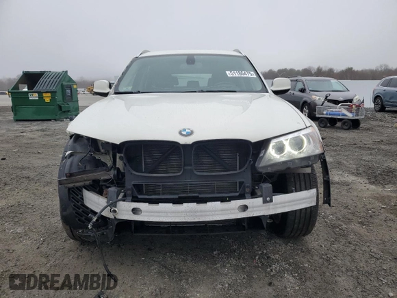 2011 BMW X3 28i with VIN 5UXWX5C59BL712808, listed as a Copart auction lot 51186475 with 129,586 mi miles and Clean Title. Bid and sale history available at carsss.com. Image 5.