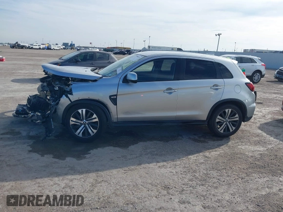 2020 Mitsubishi Outlander Sport ES 2.0 with VIN JA4AP3AU7LU017789, listed as a IAAI auction lot 40986315 with 86,514 mi miles. Bid and sale history available at carsss.com. Image 14.