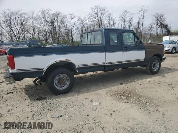 1995 Ford F-250 with VIN 1FTHX25H6SKA12038, listed as a Copart auction lot 51540115 with 278,125 mi miles and Clean title. Bid and sale history available at DreamBid. Image 3.