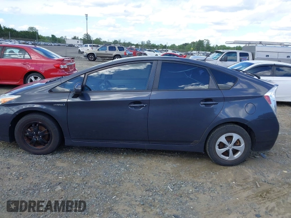 2012 Toyota Prius One with VIN JTDKN3DUXC5410076, listed as a IAAI auction lot 42191581 with 244,502 mi miles. Bid and sale history available at carsss.com. Image 14.