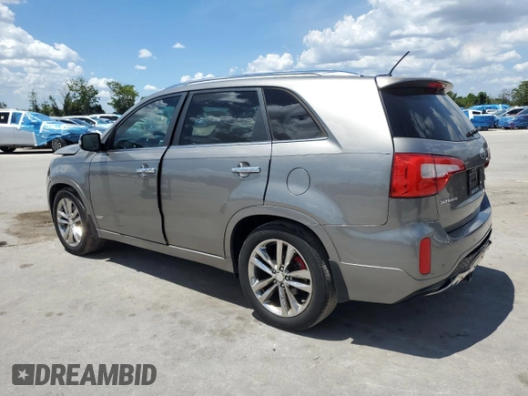 2014 Kia Sorento SX Limited with VIN 5XYKWDA71EG475877, listed as a Copart auction lot 61130985 with 183,941 mi miles and Salvage title. Bid and sale history available at DreamBid. Image 2.