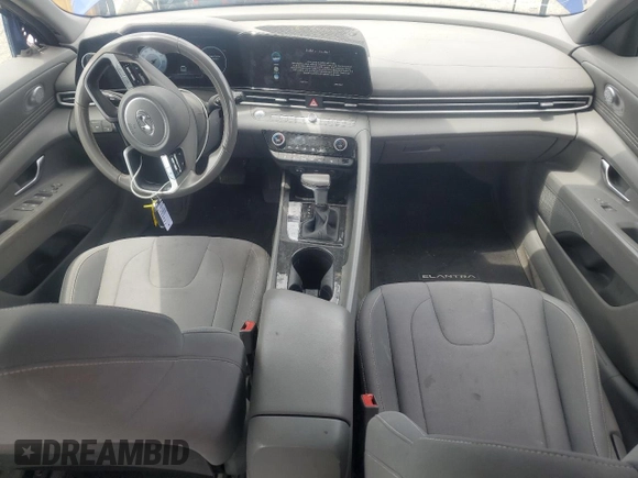2023 Hyundai Elantra SEL with VIN 5NPLS4AG1PH105556, listed as a Copart auction lot 55594865 with 71,779 mi miles and Salvage Title. Bid and sale history available at DreamBid. Image 8.