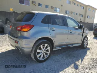 2012 Mitsubishi Outlander Sport SE with VIN JA4AP4AU5CZ010946, listed as a Copart auction lot 48613745 with 92,556 mi miles and Salvage Title. Bid and sale history available at carsss.com. Image 3.